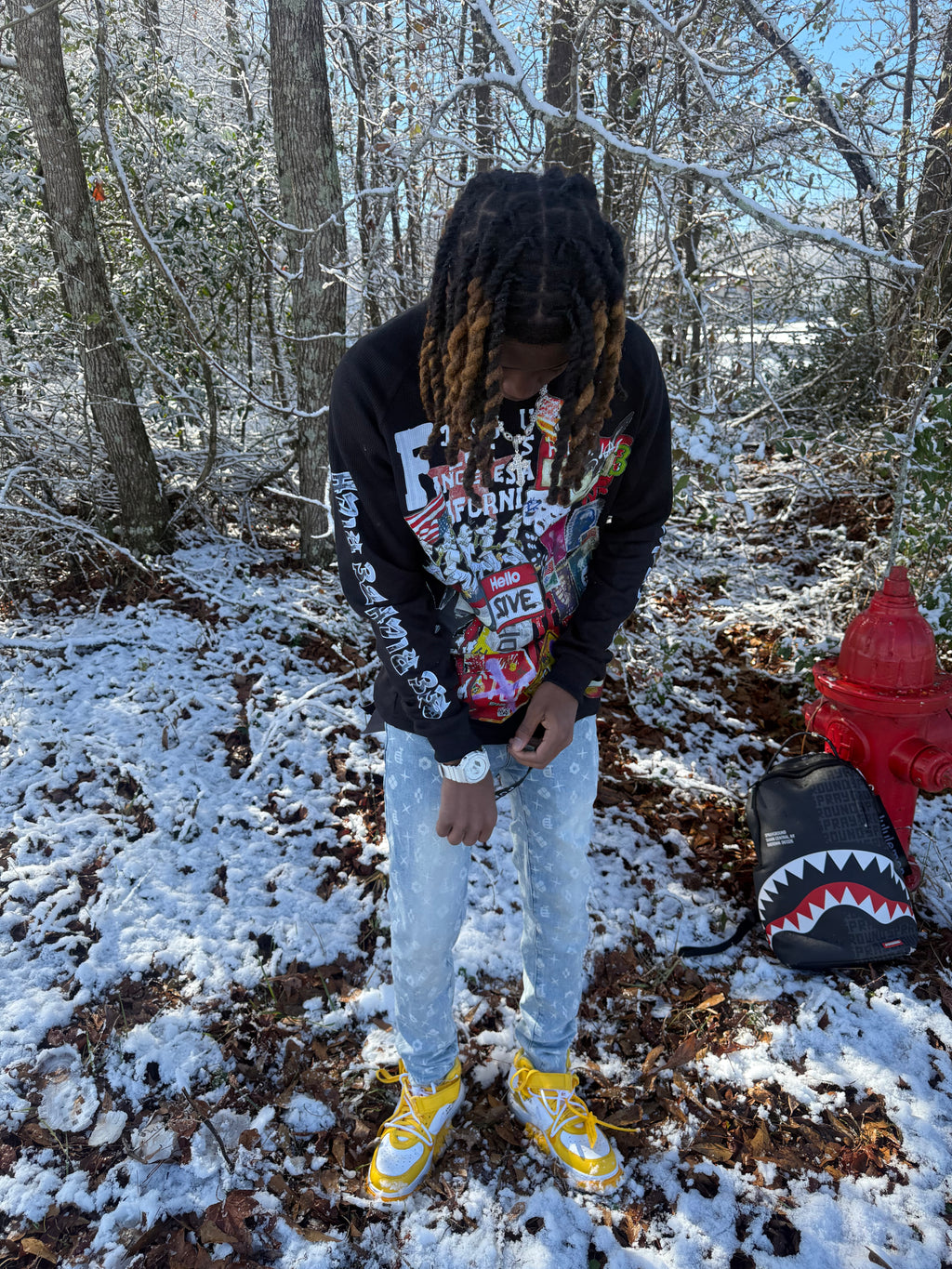 Black Graffiti Thermal