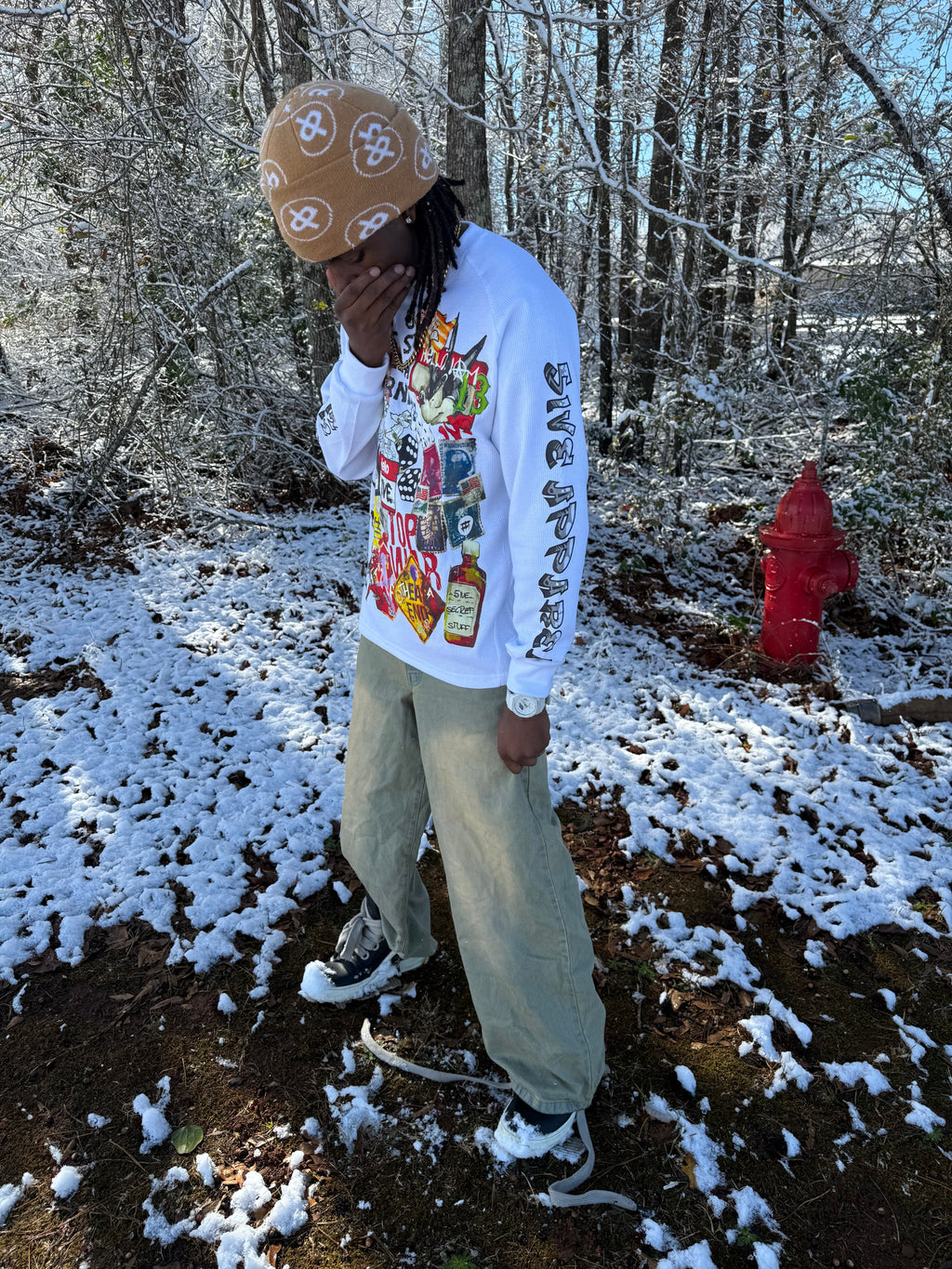 White Graffiti Thermal