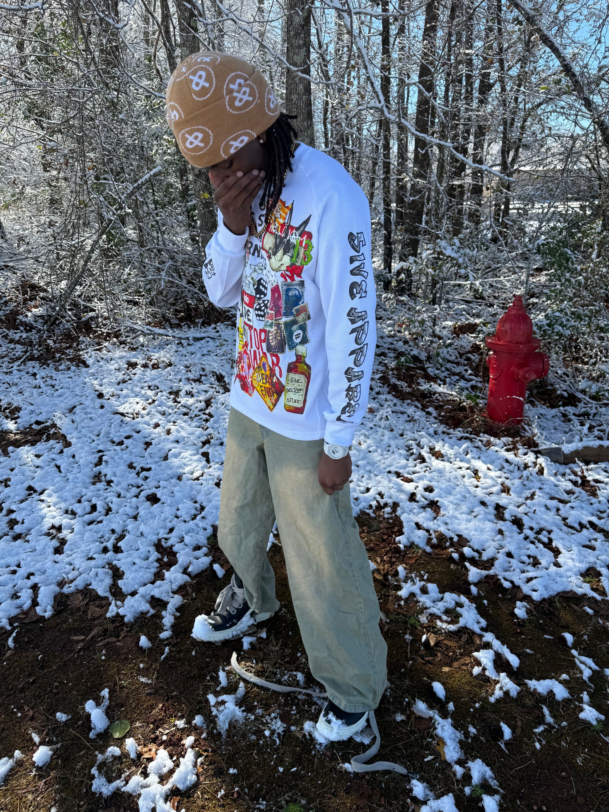 White Graffiti Thermal