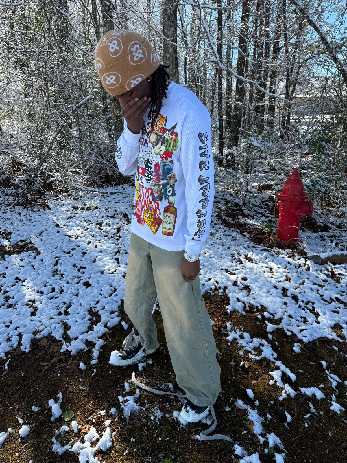 White Graffiti Thermal